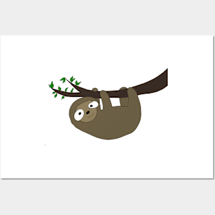 Sloth Posters and Art